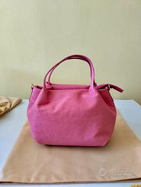 Borsa Made in Italy in Struzzo Vero 👜🩷🦩