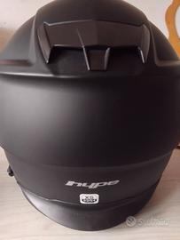 Casco moto demi jet con interfono integrato