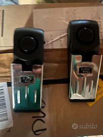 Comsmart Fermaporta con sistema di allarme con sir