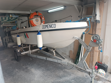 Barca 4 MT + carrello omologato