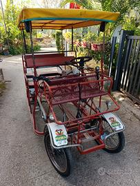 risciò quadriciclo Bici a 4 posti 