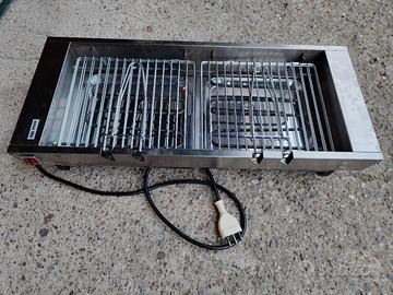 Bistecchiera elettrica doppia