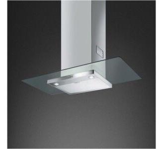CAPPA PARETE SMEG KFV92DE 90CM ACCIAIO E VETRO
