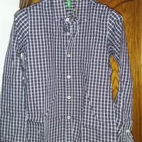 camicia manica lunga. 9/10 anni, Benetton 134 cm.