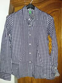 camicia manica lunga. 9/10 anni, Benetton 134 cm.
