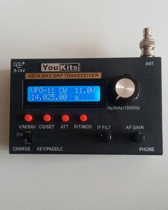Qrp YouKits HB1A MK2 tribanda 7-10-14 mhz