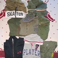 felpe dai 7 ai 10 anni