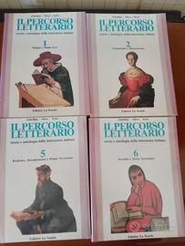Il percorso letterario vol. 1 2 5 e 6 di Gibellini