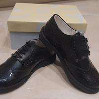 Scarpe bimbo vernice nero n. 28 Made In Itay