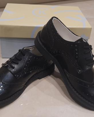 Scarpe bimbo vernice nero n. 28 Made In Itay