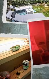 Stanza con spa per operatori del benessere