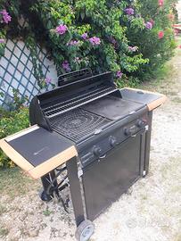 Barbecue a gas