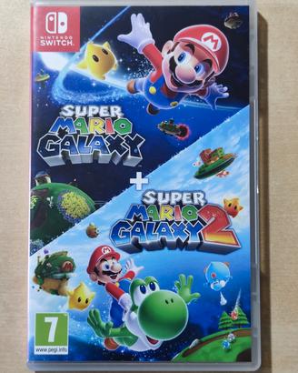 Super Mario galaxy 1 + 2 Nintendo switch ita