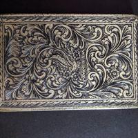 Porta sigarette Vintage Alpacca Argentone