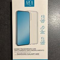 Cover Samsung Galaxy A03 trasparente ultra slim