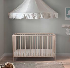 Lettino per bambini bimbi Ikea materasso incluso