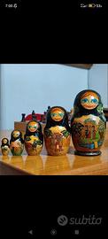 matrioska russa istoriata 