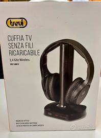 Cuffie TV wireless Trevi FRS1480R  Nuove sigillate
