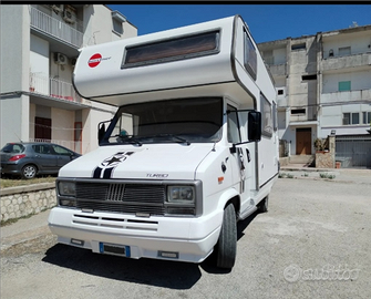 Camper fiat ducato turbo 2.5 mansardato