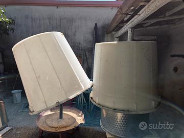 Attrezzi per produzione vino