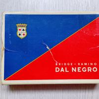 Scatola carte Dal Negro "tipo aereo club" - bridge