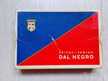 Scatola carte Dal Negro "tipo aereo club" - bridge