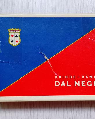 Scatola carte Dal Negro "tipo aereo club" - bridge