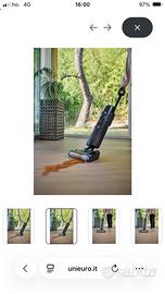 Scopa  elettrica senza fili aspira e lava