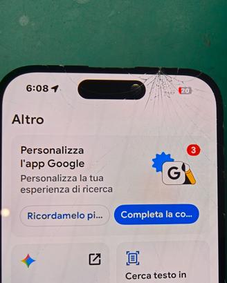 DISPLAY IPHONE 14 PRO SCHEGGIATO