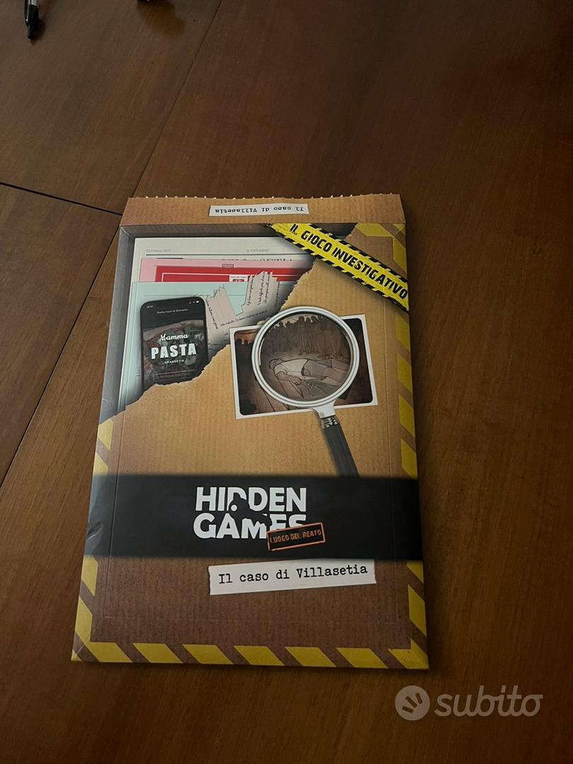 Hidden games - Il caso di Villasetia - Collezionismo In vendita a