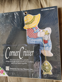 N. 3 Kit di punto croce nuovi Corner Critter
