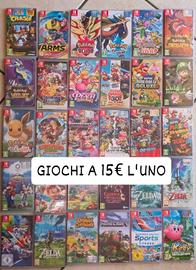 Giochi Nintendo Switch infiniti pacchetto