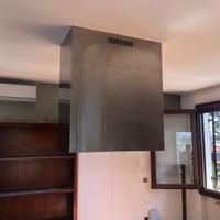 Cappa ad isola Faber cubia 90 cm acciaio inox