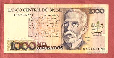 banconota- Brasile- 1000 Cruzados