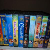 vhs originali Disney 