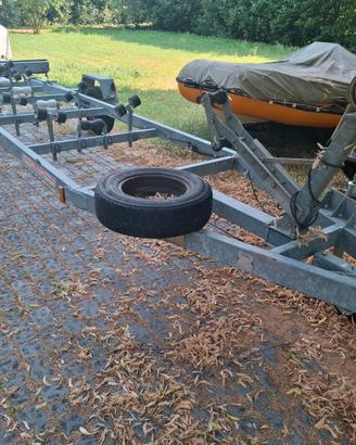 Carrello portabarche 1800 kg
