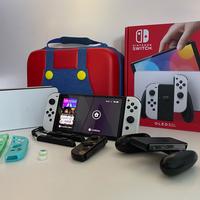 Nintendo Switch OLED con scatola e accessori