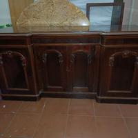 Credenza, Servante antica stile inglese Vittoriana