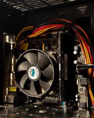Blocco scheda madre i5 + ram ddr3