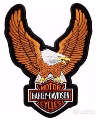 Maxi Toppa Patch Aquila Eagle 2434 CM Harley Gold