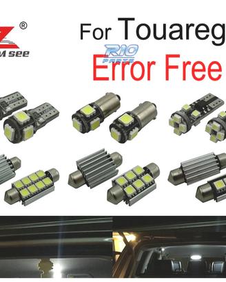 KIT 18 LAMPADE LED INTERNE PER VOLKSWAGEN VW TOUAR