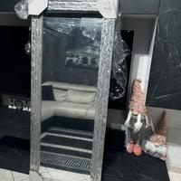 Specchio grande argentato nuovo