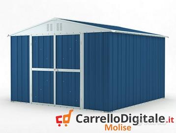 Box struttura lamiera Acciaio 327x307 blu