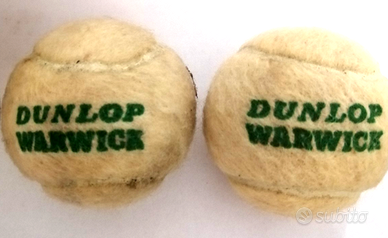 Palline Tennis Dunlop WARWICK Tennis vintage