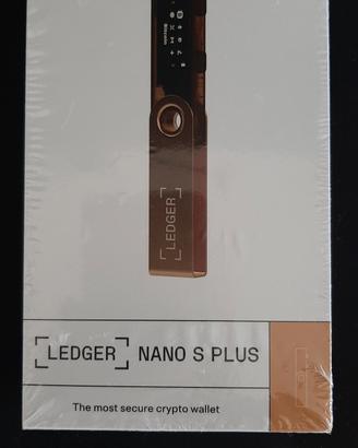 Ledger nano s plus gold