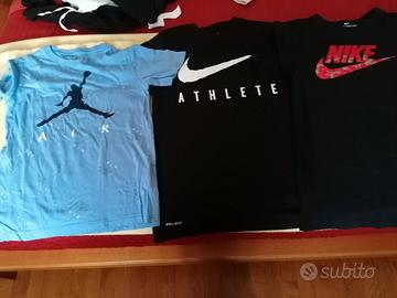 3 t shirt jordan e nike originali tg. S