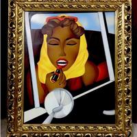 Kino MISTRAL   MAKE UP LAST MINUTE Dipinto su tela