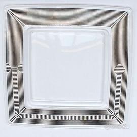 Vassoio decoro argento