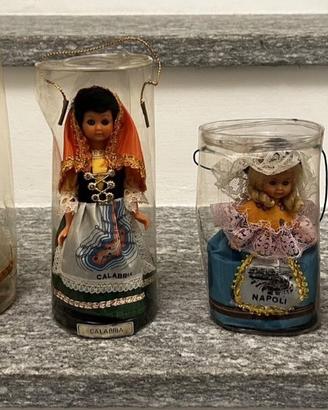 Bambole Souvenir  Sicilia Campania Anni 60 70