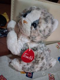 pupazzo peluche TRUDI gatto maculato